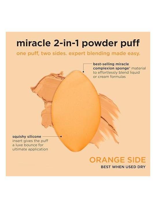 Duo piumino per cipria Miracle 2in1 Real Techniques