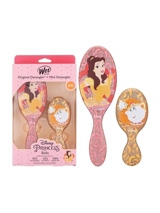 Wet Brush Disney Princess Belle Hair Brush Set unisex