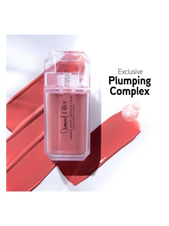 Fard e rossetto Physicians Formula Mineral Wear Diamond Filler Blush Brilliant Peach