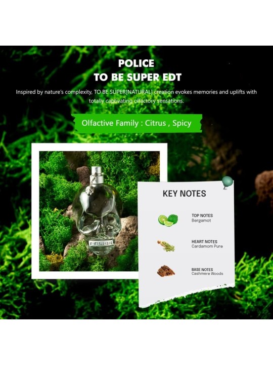 Police To Be Supernatural eau de toilette Spray 125ml