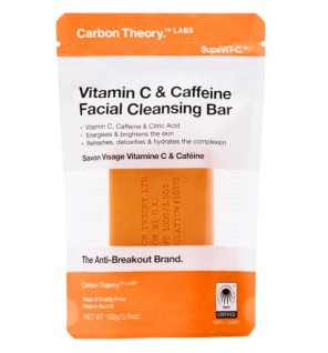 Carbon Theory Barra detergente viso vitamina C e caffeina 100g donna