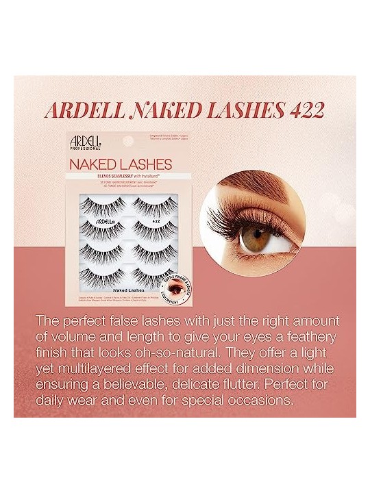 Ardell Naked Lashes 422 False Eyelashes 4 pcs