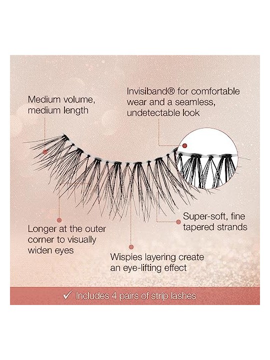 Ardell Naked Lashes 422 False Eyelashes 4 pcs