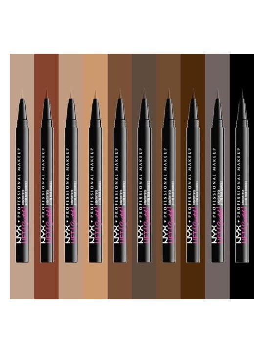 Nyx Professional Make Up LIFT e SNACH penna tinta marrone asbrown