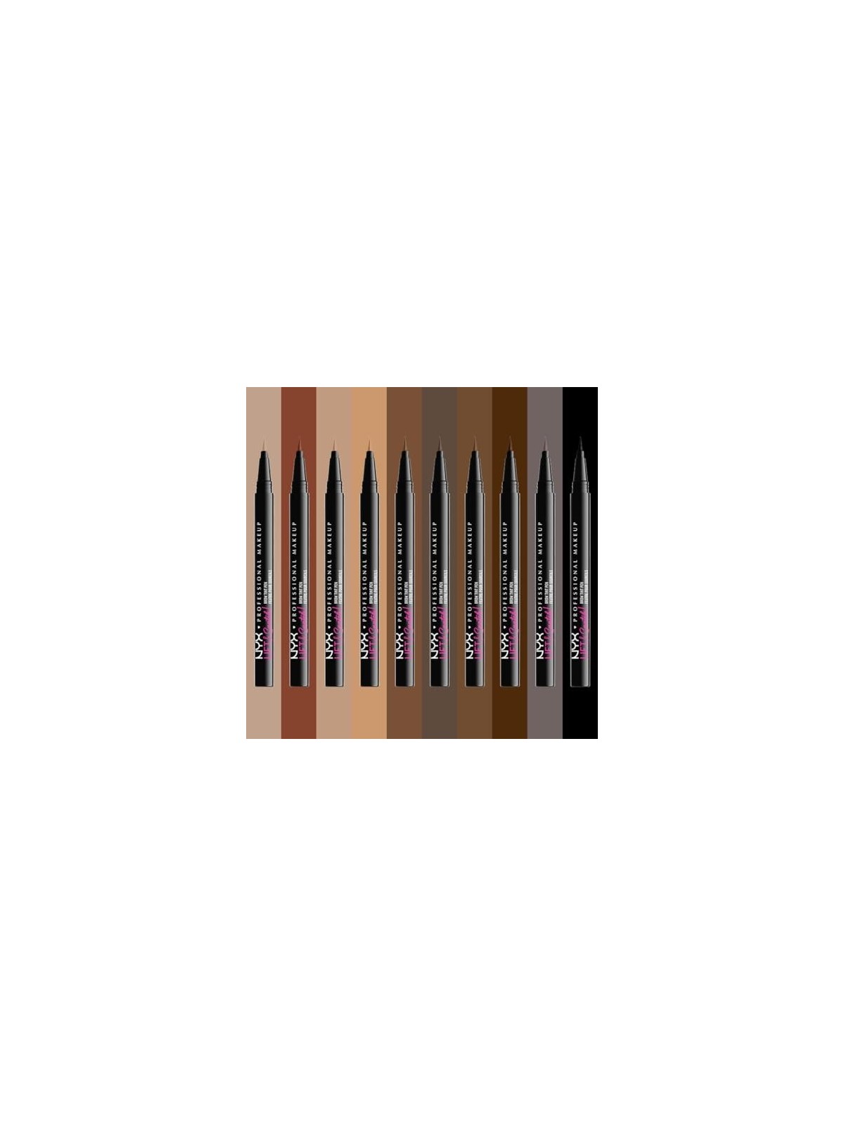 Nyx Professional Make Up LIFT e SNACH penna tinta marrone asbrown