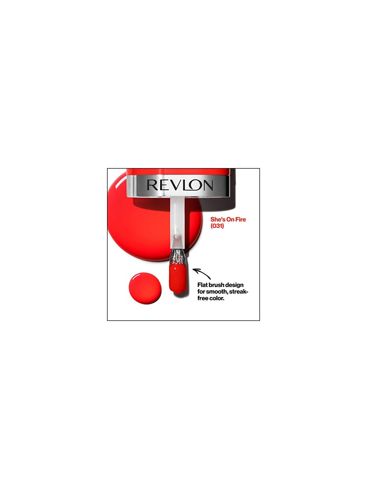 Revlon Mass Market ULTRA HD SNAP smalto per unghie 031shes on fire 8ml donna
