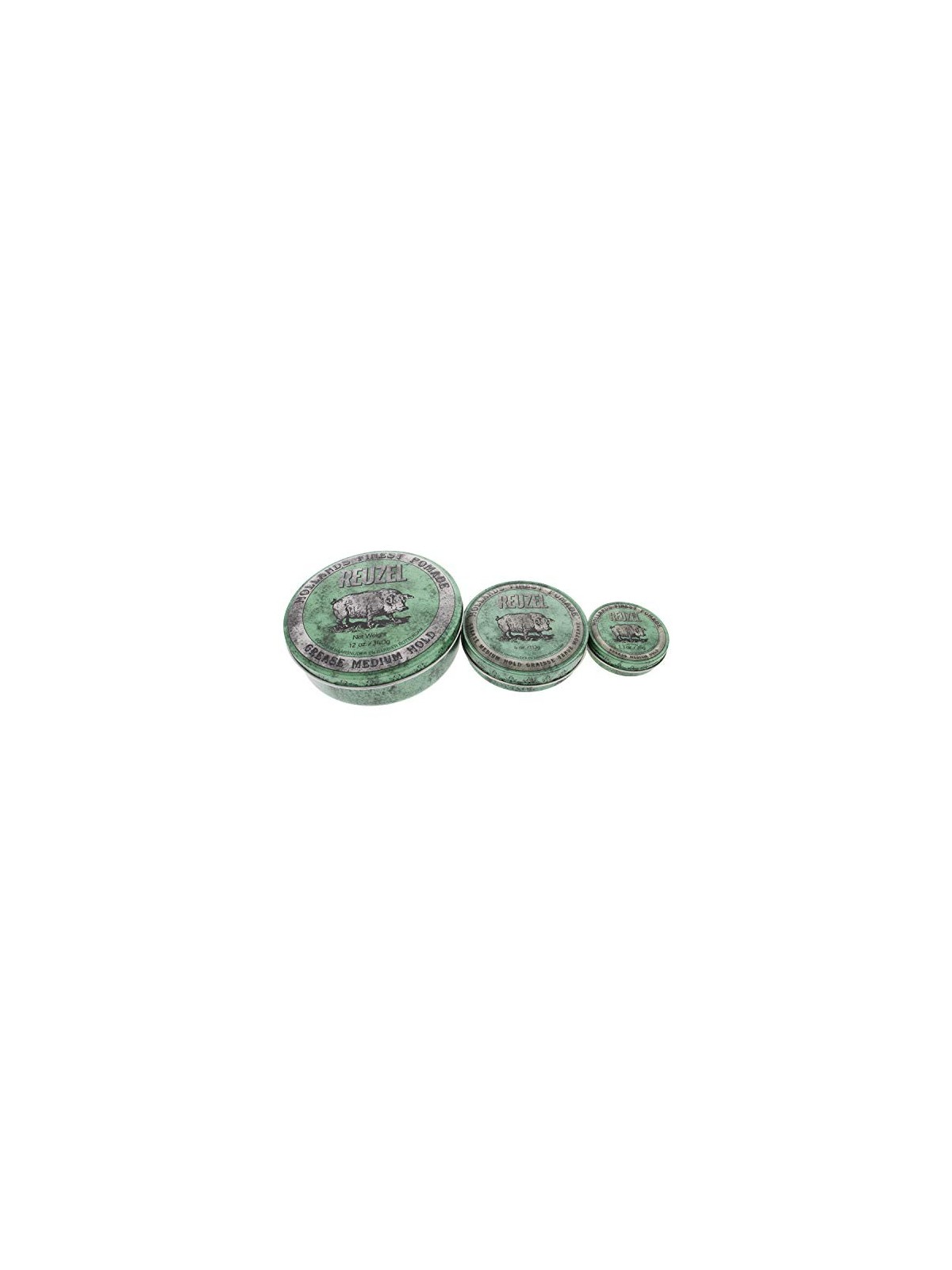 Reuzel Grease Medum Hol Green Pomade Pomata per capelli donna 350g