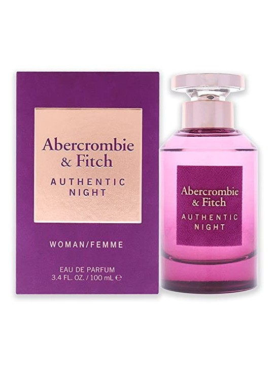 Abercrombie & Fitch Authentic Night Women eau de parfum Spray donna 100ml Abercrombie & Fitch www.essenzetotalstyle.com 