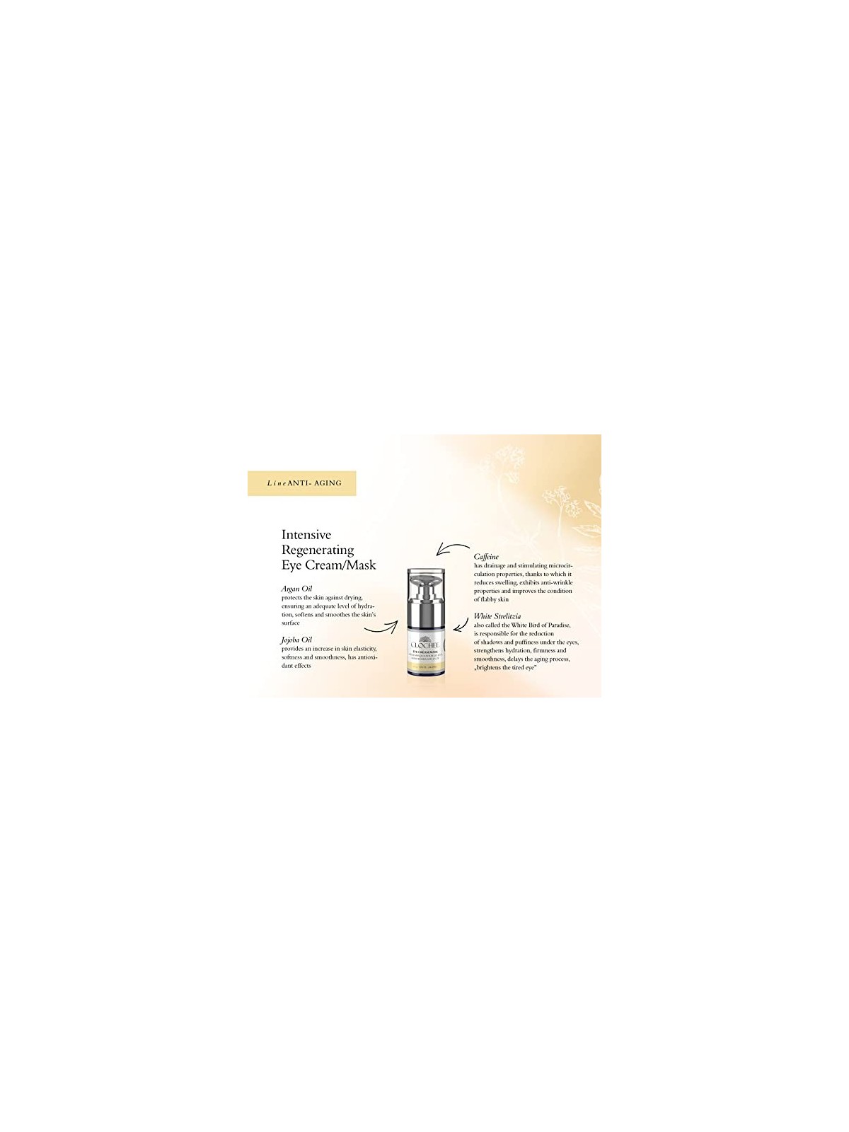 CLOCHEE Maschera crema occhi rigenerante 15ml