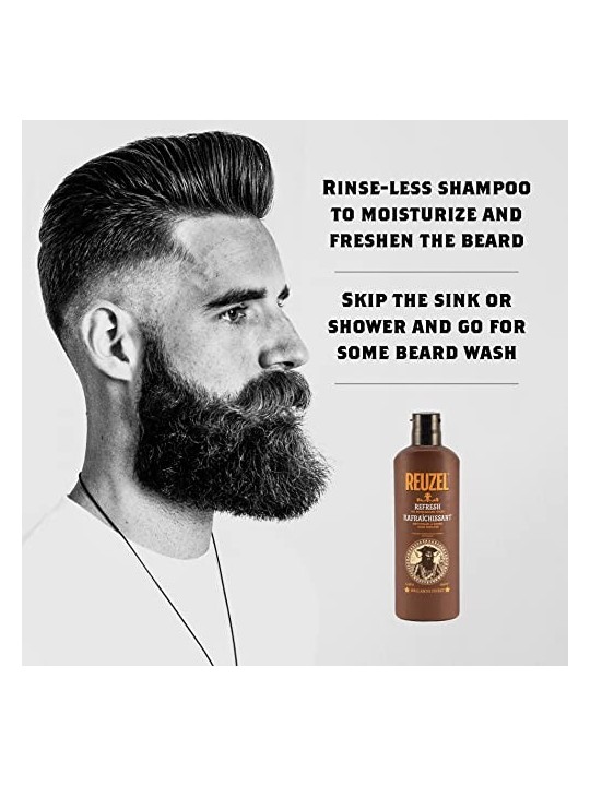Shampoo per barba uomo REUZEL Refresh No Rinse Beard Wash 200ml