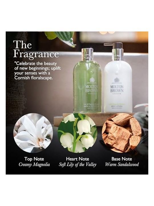 Lozione corpo donna fiori di giglio e magnolia Molton Brown 300ml