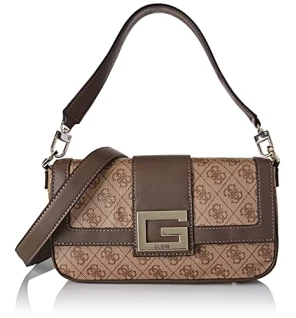 Guess Brightside Poliuretano Logo 4G Latte Donna