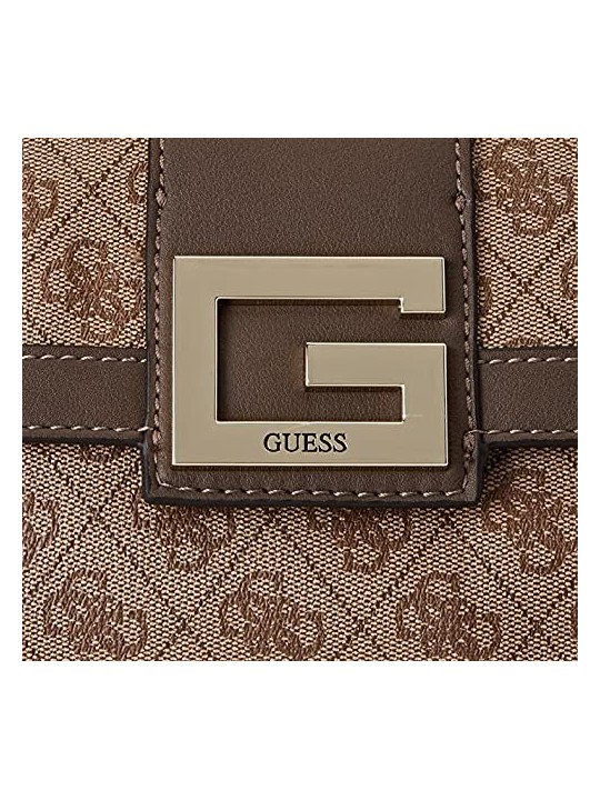 Guess Brightside Poliuretano Logo 4G Latte Donna