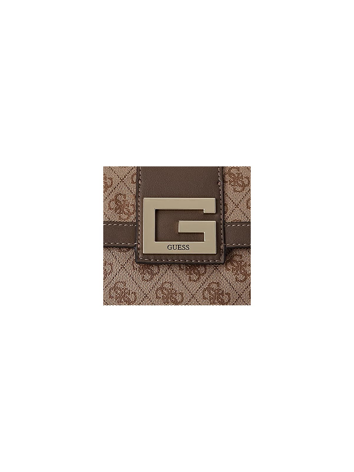 Guess Brightside Poliuretano Logo 4G Latte Donna