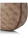 Borsa Hobo Guess Brightside Poliuretano Latte Donna
