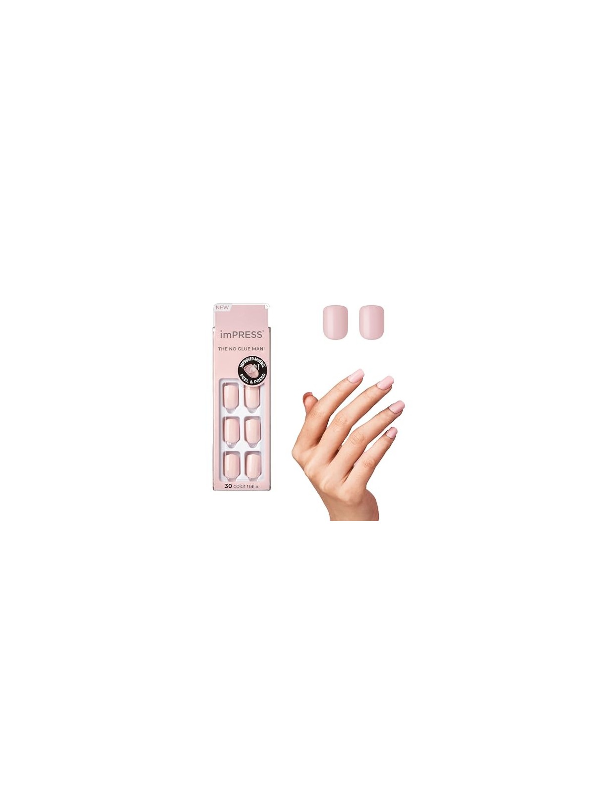 Kiss My Face imPRESS Color Pick Me Unghie Rosa 30 pz donna