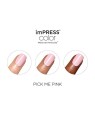 Kiss My Face imPRESS Color Pick Me Unghie Rosa 30 pz donna