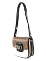 Guess Hensely Convertible Latte Shoulder Bag