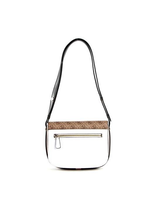 Guess Hensely Convertible Latte Shoulder Bag