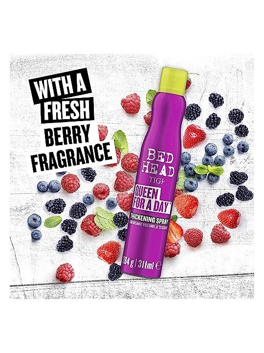 Tigi Bh Queen For A Day Thickening Spray 311ml For Instance Volume & Texture