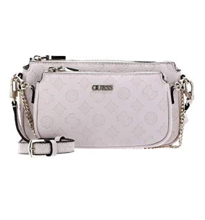Guess Dayane Borsa Tracolla Doppia Rosa 24x13.5x4.5 cm Donna