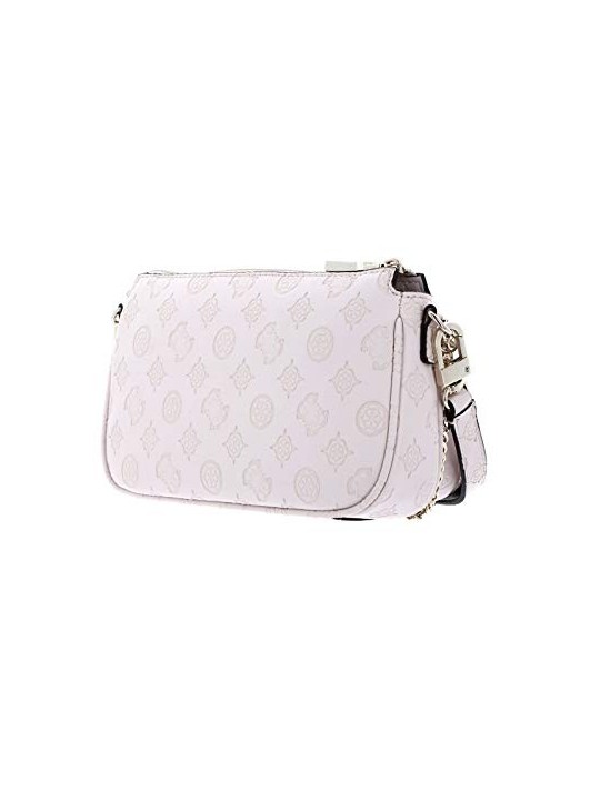 Guess Dayane Borsa Tracolla Doppia Rosa 24x13.5x4.5 cm Donna