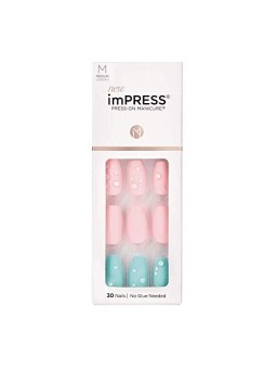 Kiss My Face ImPRESS Nails Dew Drop 30 pz donna