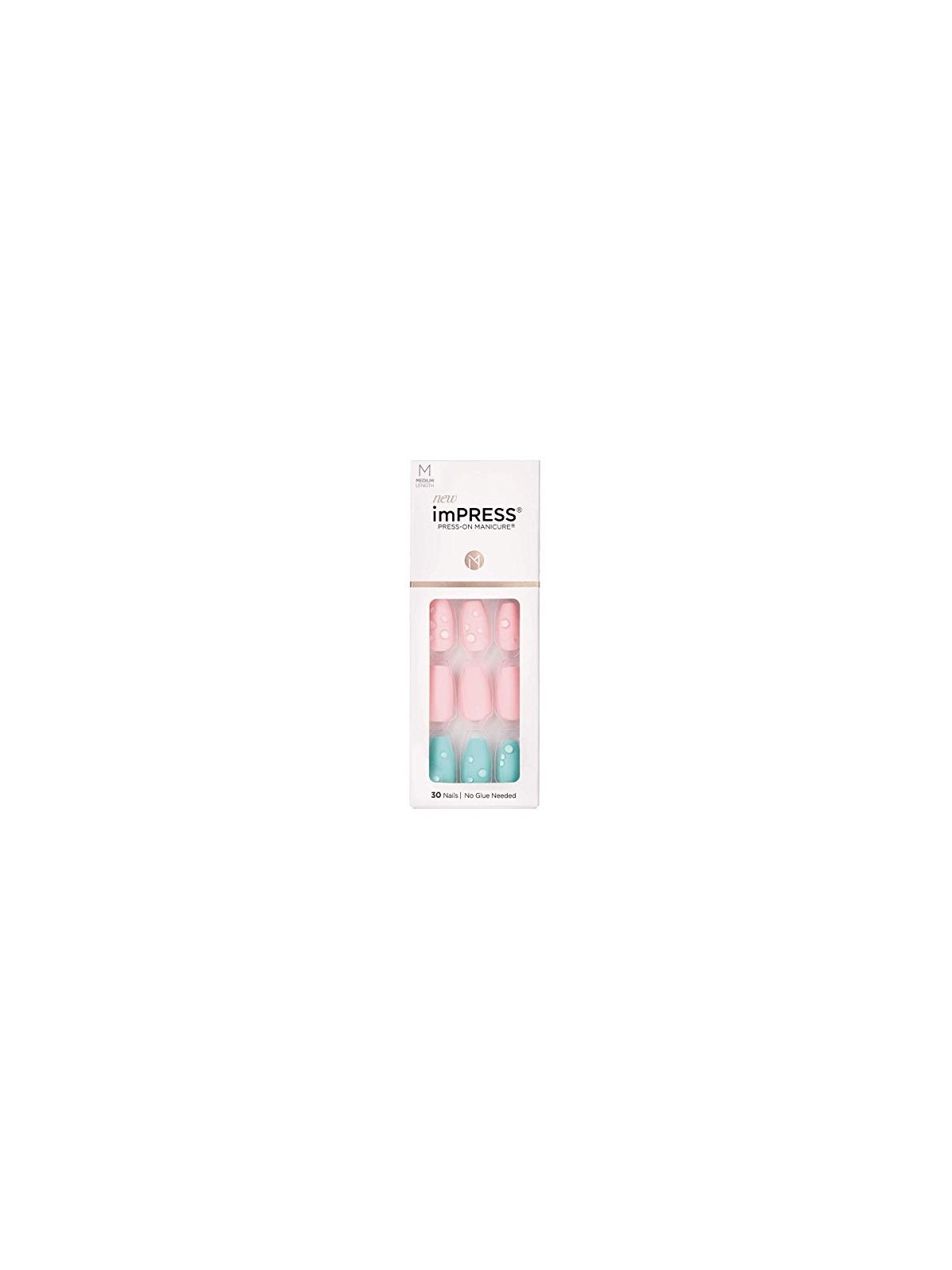 Kiss My Face ImPRESS Nails Dew Drop 30 pz donna