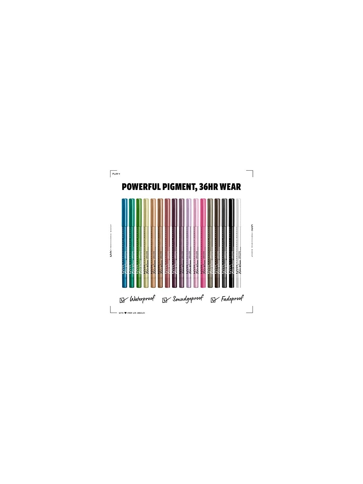 Nyx Professional Make Up EPIC WEAR matite per occhi viola
