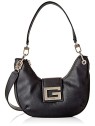 Guess Brightside Mini Black Polyurethane Bag Women