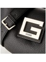 Guess Brightside Mini Black Polyurethane Bag Women