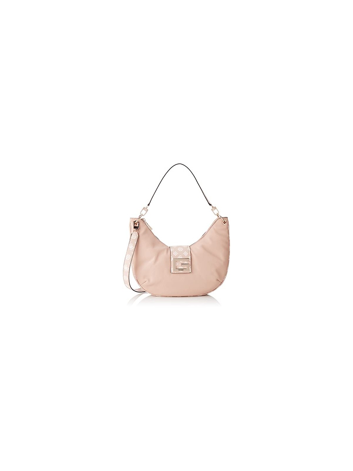 Borsa Guess Brightside Hobo Rosa Blush Donna