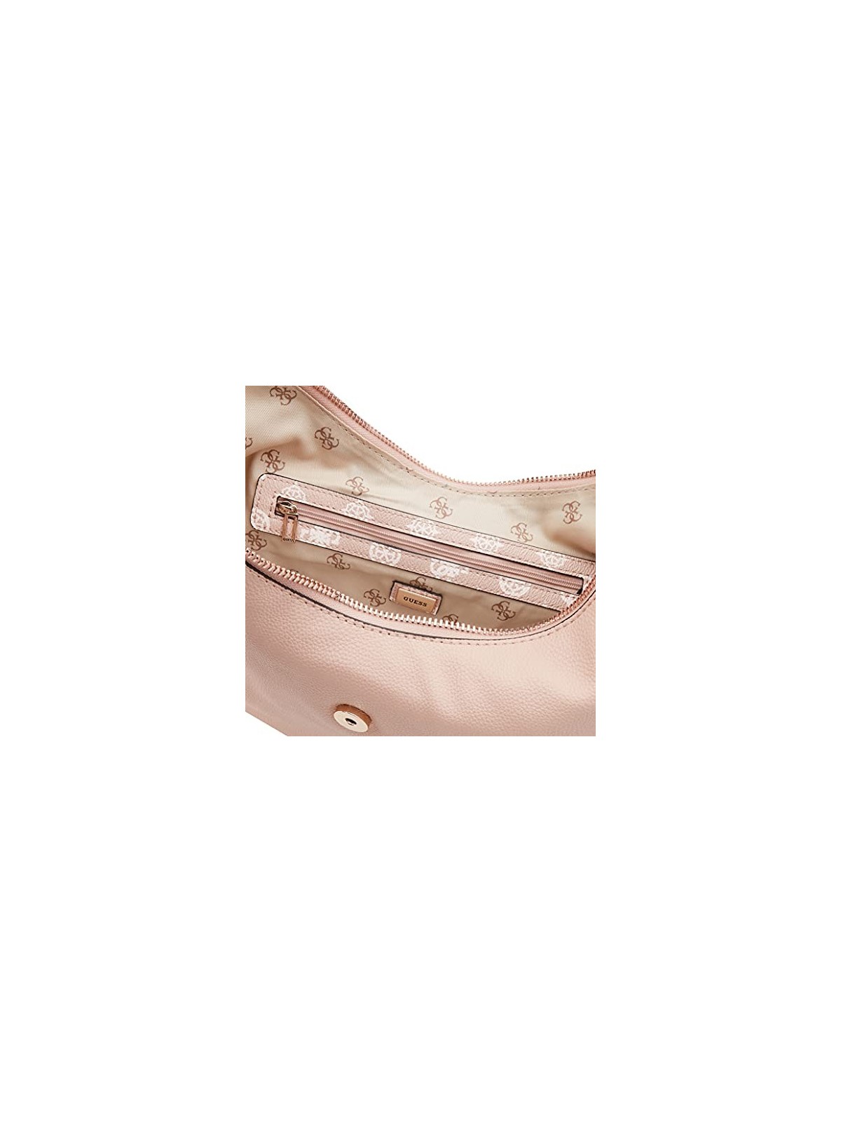 Borsa Guess Brightside Hobo Rosa Blush Donna