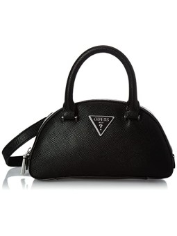 Borsa Guess Mini Cordelia in Pelle Nera Donna