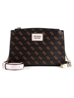 Guess Tyren Borsa a Tracolla Marrone Pietra per Donna