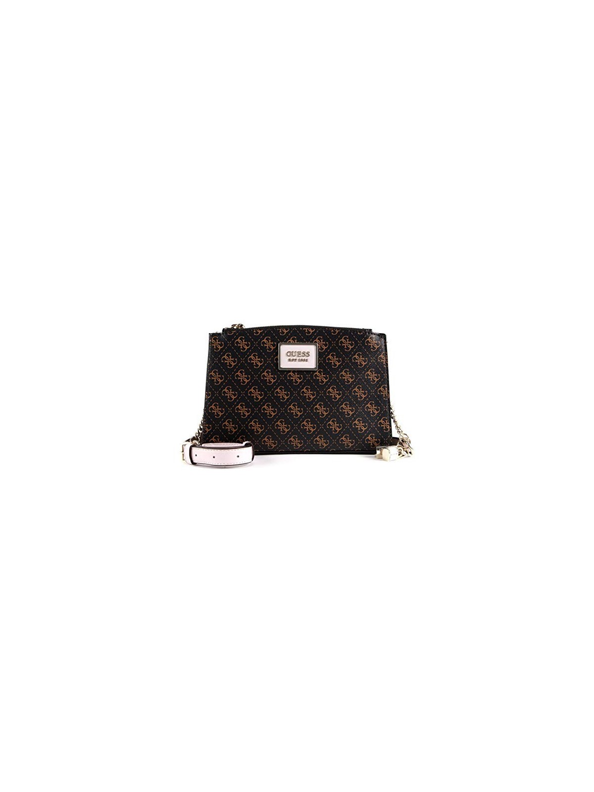 Guess Tyren Borsa a Tracolla Marrone Pietra per Donna