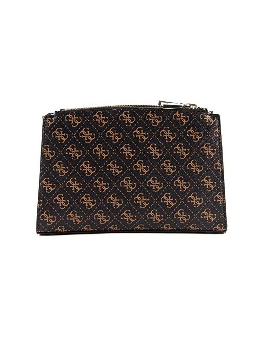 Guess Tyren Borsa a Tracolla Marrone Pietra per Donna