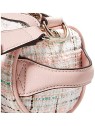 Guess Manhattan Pink Tweed Shoulder Bag