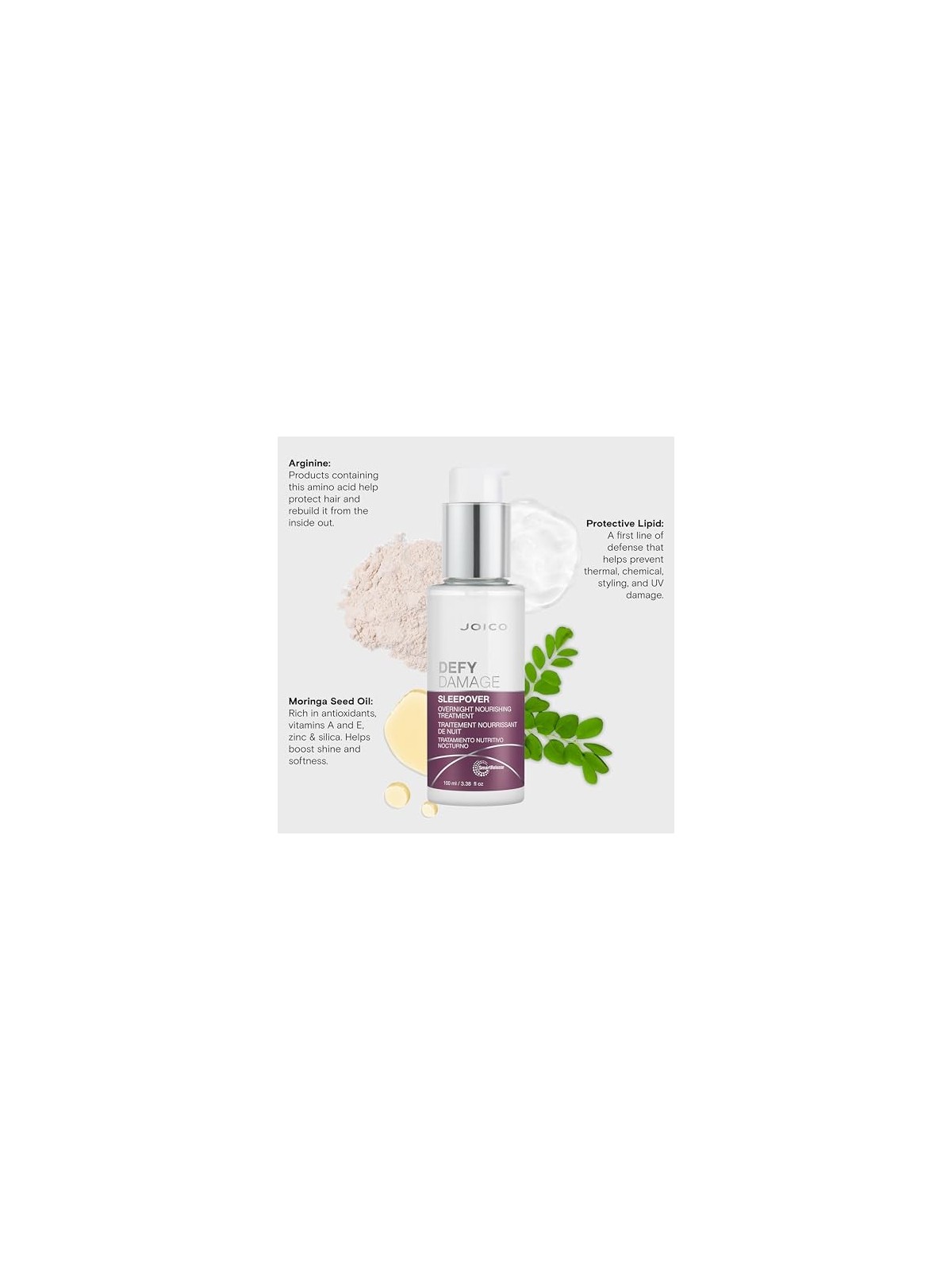 Joico DEFY DAMAGE Nutrient Night Treatment - 100ml