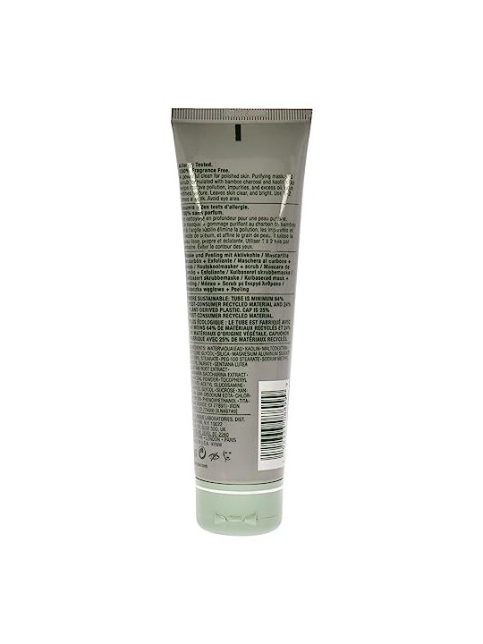 Clinique All About Clean Maschera al Carbone 2 in 1  Maschera viso detergente Scrub 100 ml