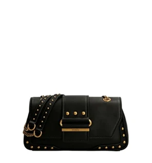 Borsa Guess Greta Pelle Nera Donna
