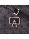 Guess Coal Nero Synthetic Leather Crossbody Bag