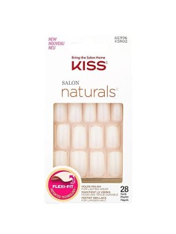 Kiss My Face 65996 Salon Naturals Nails 28 pz donna