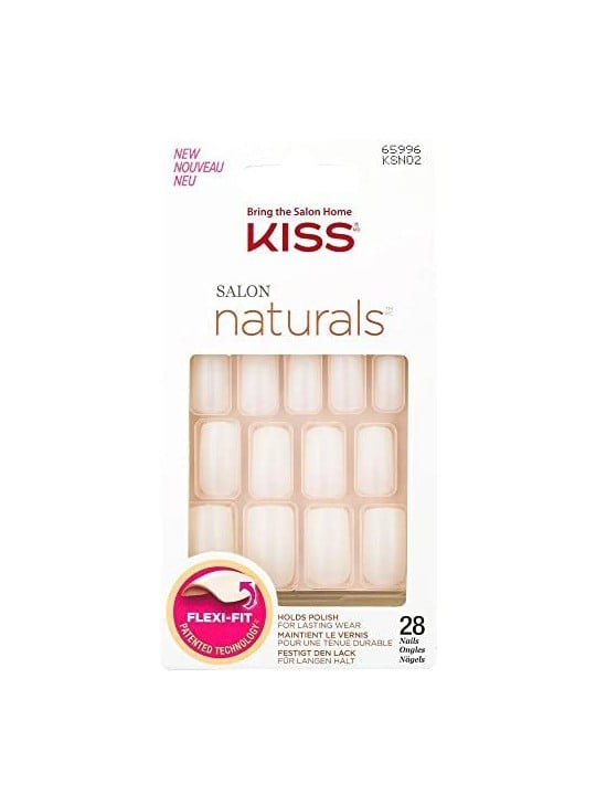 Kiss My Face 65996 Salon Naturals Nails 28 pz donna