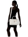 Guess Albury Synthetic Leather White Bag