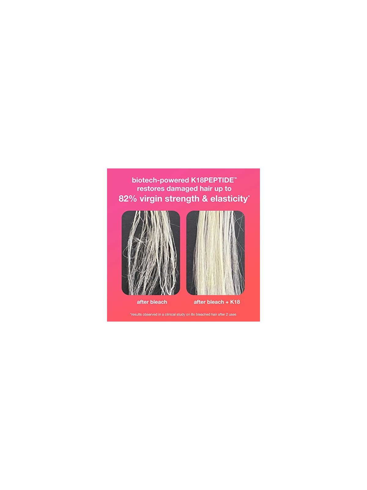 K18 Leave-In Molecular Repair Hair Mask cura dei capelli senza risciacquo per capelli molto secchi e danneggiati 50ml donna K18 