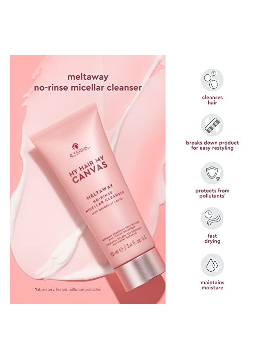 Alterna My HairMy Canvas Shampoo Senza Risciacquo Vegan Botanico Caviale