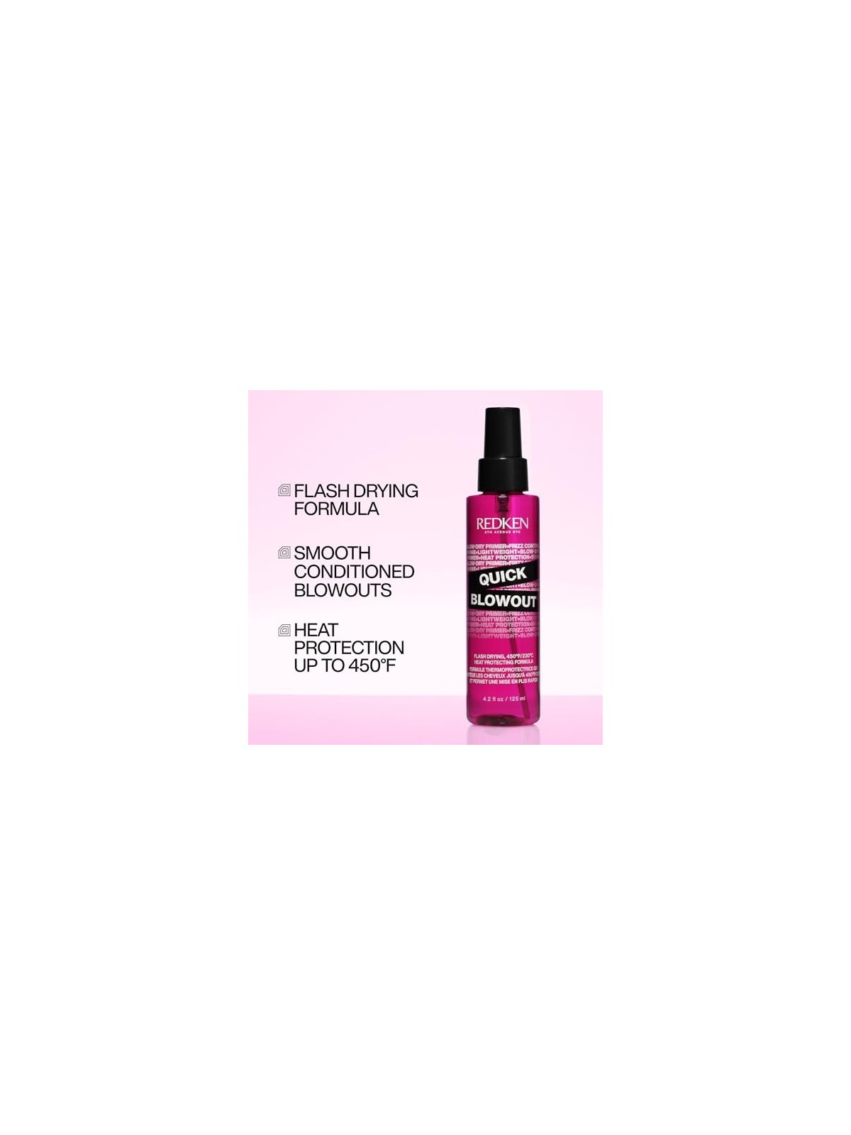 Redken Quick Blowout Accelerted Blowdry Spray