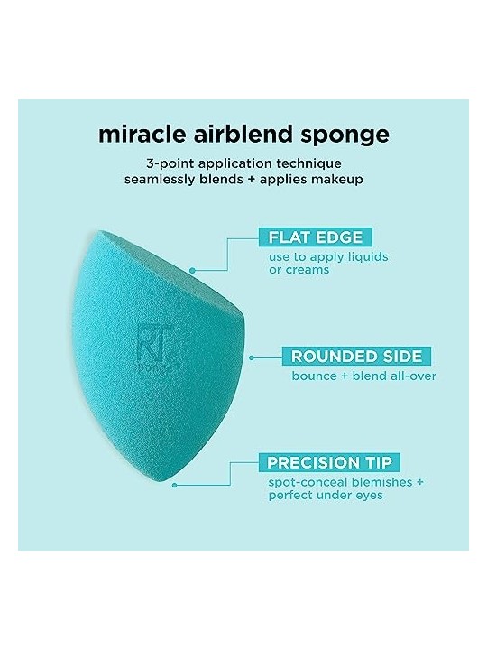 Real Techniques Spugna Miracolosa Airblend donna 1 unit