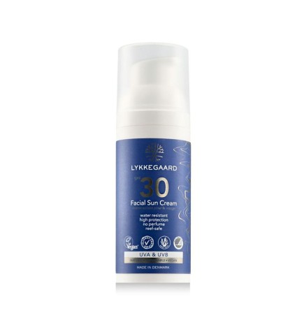 Lykkegaard Facial Sun Cream SPF 30 50ml Protezione solare per il viso donna